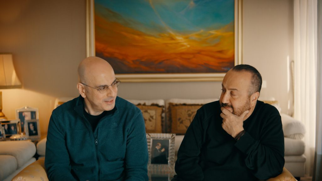 les deux fils d'Elias Rahbani, Jad et Ghassan