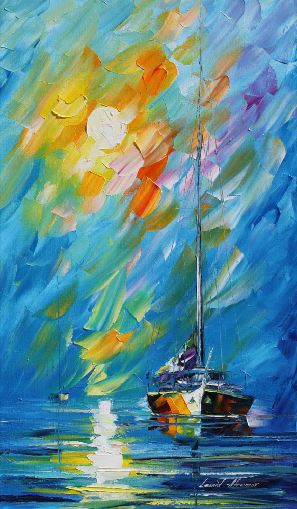 La signature lumineuse de Leonid Afremov.