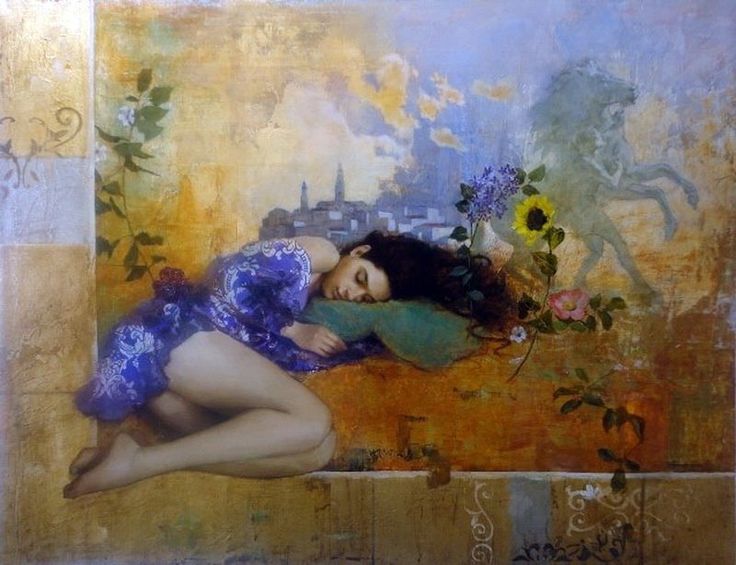 la femme dormante par Fressinier