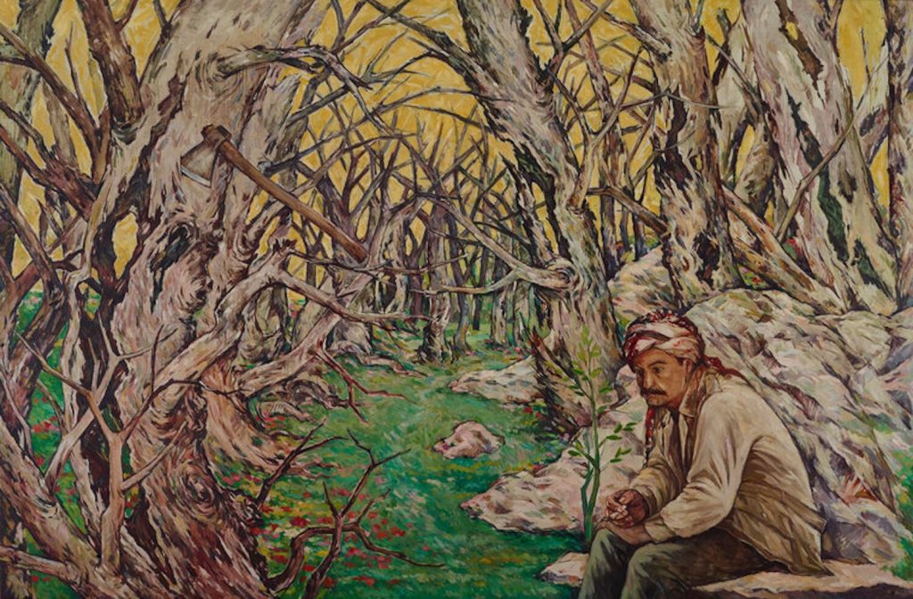 le bucheron de Abed El Hamid Baalbaki