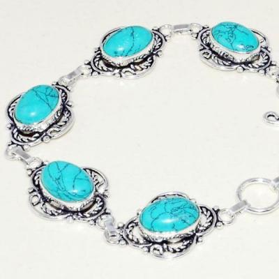 Parure du Sud-Liban et de Palestine en argent et turquoise