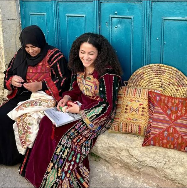 Le vert de Gaza : broder l'oasis malgré l'absence d'eau.