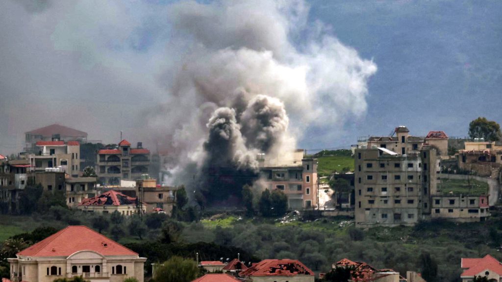 la destruction du village 