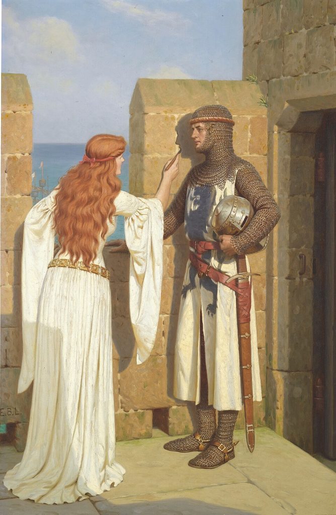 The Shadow (1909) d'Edmund Blair Leighton