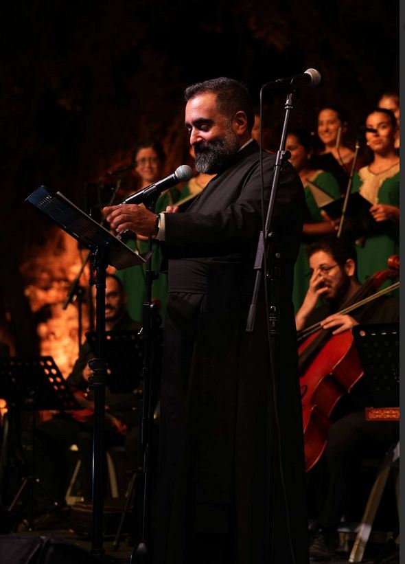 Le chant éternel de la patrie sous les étoiles de Bherdok en la présence du Monseigneur Charbel Ghsoub