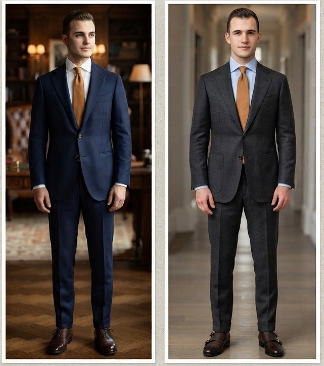 Quand la Cravate Miel Réchauffe l'Automne : Le Guide Impertinent du Gentleman Stylé.