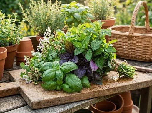 Des herbes aromatique pour vos récoltes d'été.