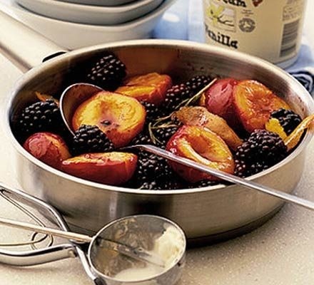 Prunes et mûres