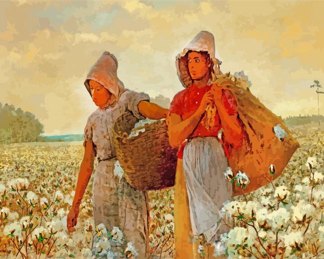 Les Cueilleuses de coton de Winslow Homer