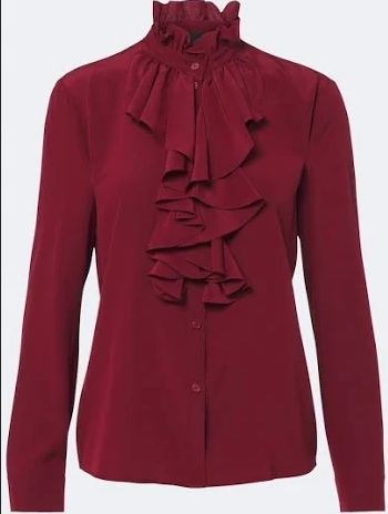 Chemise avec jabot 