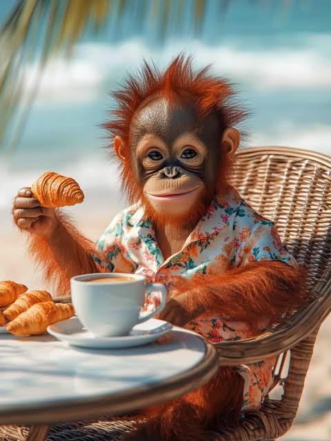 La danse est menée par le singe qui enflamme octobre